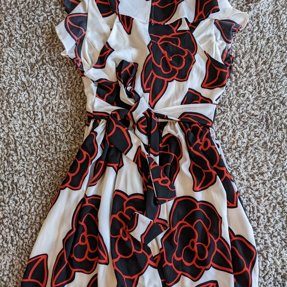 Flower Printed Sun Dress - Picture 5 of 9